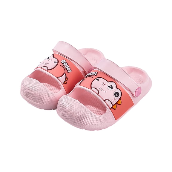 Odeerbi Girls Slippers Summer Dinosaur Soft-soled Non-slip Eva Male And Female Baby Children's Slippers