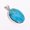 Light Blue, variant on SATYAVIE JEWELLERY 925 Sterling Silver Gemstone Pendant for her, Handmade Silver Pietersite Natural Oval Shape Gemstone Pendant