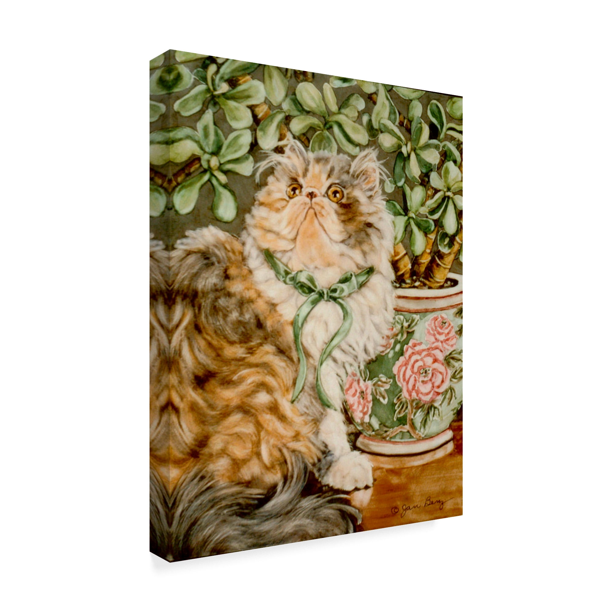 Trademark Fine Art 'Jenny' Canvas Art by Jan Benz