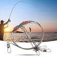 thumbnail image 4 of Fishing Rig Non-Deformed Strong Pull Sea Fishing Stainless Steel Fishing Tackle Accessories Wire Trace Leader Rig for Outdoor, 4 of 8