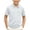 2# Light Gray, variant on Boys' School Uniform Short Sleeve Polo Shirt Button Closure Moisture Wicking Performance Material