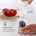 thumbnail image 2 of Kamenstein Holden Stainless Steel Dual Salt and Pepper Grinder, 2 of 10