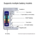 thumbnail image 5 of BT-886 Battery Tester Dry Battery No.5 Display Voltage Tester Black, 5 of 5