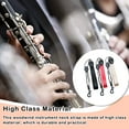 thumbnail image 3 of maskred Saxophone Neck Hanging Strap Fixator Universal Nylon Fixing Belts Instrument Accessories Clarinet Belt Woodwind Accessory Red Gray, 3 of 6