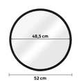 thumbnail image 3 of Naterial Espejo Circular 52 x 52 cm Enmarcado, Modelo Inspire Nodal, 3 of 5