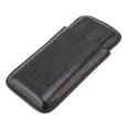 thumbnail image 1 of Estuche Para Cigarros De Cuero Suave, Estuche De Viaje Para 3 Cigarros, Tecnología De Costura, Bolsillo Frontal Con Cortador, Soportes De Cuero, Accesorio De Viaje Forrado De, 1 of 7