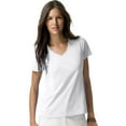 thumbnail image 1 of Hanes T-Shirt à Col en V Nano-T pour Femmes, TP, Blanc, 1 of 1