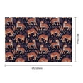thumbnail image 3 of Vsdgher Leopard Print Print Outdoor Decorative Flag 4x6ft, Suitable for outdoor decoration, can be hung indoors, on outdoor lawns, balconies, parties, 3 of 5