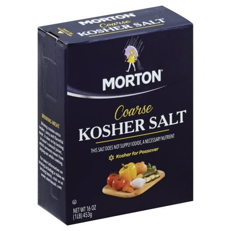 Mortons Salt Kosher, 16 Ounce