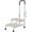 White, variant on SAFH 2 Step Stool with Handle - Adjustable Height, Non-Slip Pedals & Glow Strips for Elderly, Seniors, Bath, Kitchen