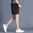 thumbnail image 5 of Alpinario Men's Athletic Gym Shorts with Pockets, Quick Dry Running Basketball Workout Shorts, Breathable Sports Activewear Training Trunks, Elastic Waistband Drawstring Performance Running Shorts, 5 of 6