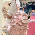 thumbnail image 6 of WAYUTE Backpack for Kids Versatile Bow Knot Print Zip Up Back to School Backpack Lightweight Daypack for Students Daily Use Bookbag Casual Outdoor Travel, 6 of 7