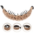 thumbnail image 4 of Barrette à Queue de Cheval pour Femmes, Pince à Cheveux de Mode pour Coiffure (Brun Clair), 4 of 7