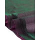 thumbnail image 5 of Blusa de fiesta para mujer de tallas grandes Agnes Orinda, transparente de malla holográfica, 4X, púrpura y verde, 5 of 6