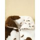 thumbnail image 4 of Chaqueta polar con estampado de vaca para bebé niña y niño, abrigo de manga larga con solapa y cremallera, chaqueta cálida para otoño e invierno, 4 of 7