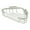 Polished Nickel, variant on WBC8570U26 Wire Basket; 8-1/2" Corner Basket; Bright Chrome Finish