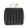 thumbnail image 2 of DOLITY Sausage Grilling Pan Easy to Clean Hot Dog Making for Baking Camping Kitchen 6 Hole, 2 of 9