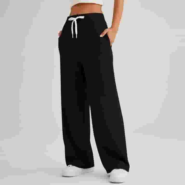 Susanny Sweatpants for Girls Baggy Fleece Lined Straight Leg Susanny Sweatpants for Girls Baggy Fleece Lined Straight Leg