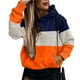 thumbnail image 1 of Puntoco Mujer Otoño Moda top Color Contraste Empalme Invierno Con Capucha Cómodo Abrigo de Manga Larga Puntoco Puntoco-5999, 1 of 7