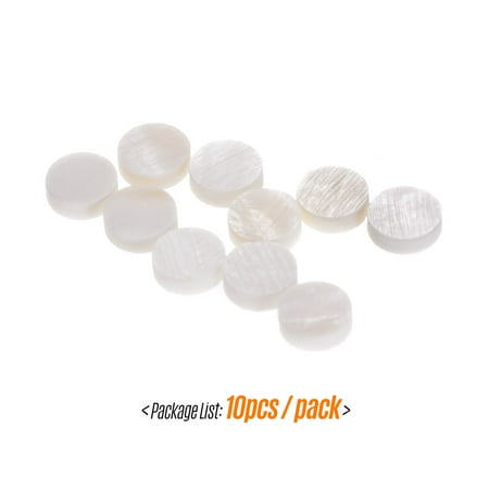 Fingerboard Dot,White Of Pearl Marker Inlay White Position Marker Inlay Of Inlay White Of Shell Of 10 Diameter Position Marker 6mm Diameter Adben Simbae Inlay 6mm Dsfen