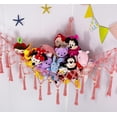 thumbnail image 3 of Plush Animal Net Or Hammock Lace Toy Hammock Plush Toy Storage Hammock Corner Hanging Net - Pink, 3 of 5