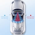 thumbnail image 4 of Muyoka Espejo de coche para bebé Espejo retrovisor para bebé con ventosa y clip Espejos retrovisores interiores ajustables de visión amplia para asiento trasero Espejo de seguridad para asiento de coc Muyoka Hogar, 4 of 7