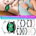 thumbnail image 2 of Compatible Con Samsung Galaxy Watch4 40Mm/44Mm Funda Protectora Para Reloj Funda Rígida Para Pc Hueca seitruly EL017388-12, 2 of 5