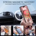 thumbnail image 5 of Ancove for iPhone 13 Pro Max Magnetic Case,[Compatible with Mag Safe],Shockproof Business PU Leather Ultra Slim Thin Case Cover with Built-in Kickstand for iPhone 13 Pro Max,Rosegold, 5 of 7
