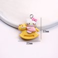 thumbnail image 3 of Bolso de resina de Sanrio con cara brillante y bonito caballo con paraguas, biberón de Hello Kitty, accesorios para colgar, materiales hechos a mano, 3 of 5