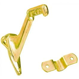 

2PC National Hardware National Hardware N830-131 S571-050 Standard Die Cast Handrail Bracket Polished Brass