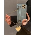 thumbnail image 4 of Ins Niche Portable Heart Shape Mirror Phone Case, 4 of 6