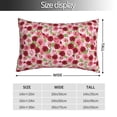 thumbnail image 2 of Balery Rose Flowers Funda de Cojín Estampada, Regalos para Mujeres, Regalos de Amor para Ella, Regalos para Novia o Esposa, Funda de Almohada-20"x30", 2 of 6