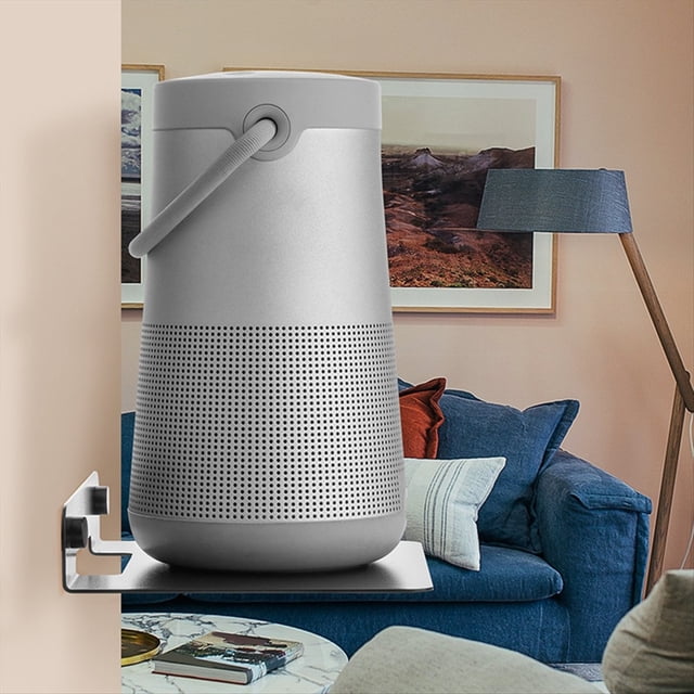 Estante para Altavoz de Montaje en Pared, Estantes de Pared Flotantes, Soporte para Estantería, de Sonido Envolvente para el Hogar, Estantes de Pared