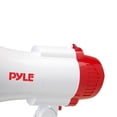 thumbnail image 6 of Pyle Pro Handheld Megaphone Bull Horn with Siren and Voice Recorder (6 Pack), 6 of 6