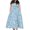 Dark Blue, variant on Women's Plus Size Ditsy Floral Maxi Dress Short Sleeve Tie Waist Casual Cute Dress with Pockets Blue 3XL