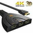 thumbnail image 1 of EZONEDEAL New Multi HDMI Switch Hub Splitter Adapter 4K 1080P Display Auto Cable HD TV, 1 of 5