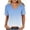 *Light Blue, variant on VBVC Women's Scallop V-Neck Short Sleeve T-Shirt,Ombre Print Casual Loose Fit Blouse For Women,Ladies Lightweight Summer Floral Gradient Top,Green,S-5XL