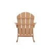 thumbnail image 6 of Costaelm Paradise Adirondack Outdoor Patio Rocking Chair, Teak, 6 of 8