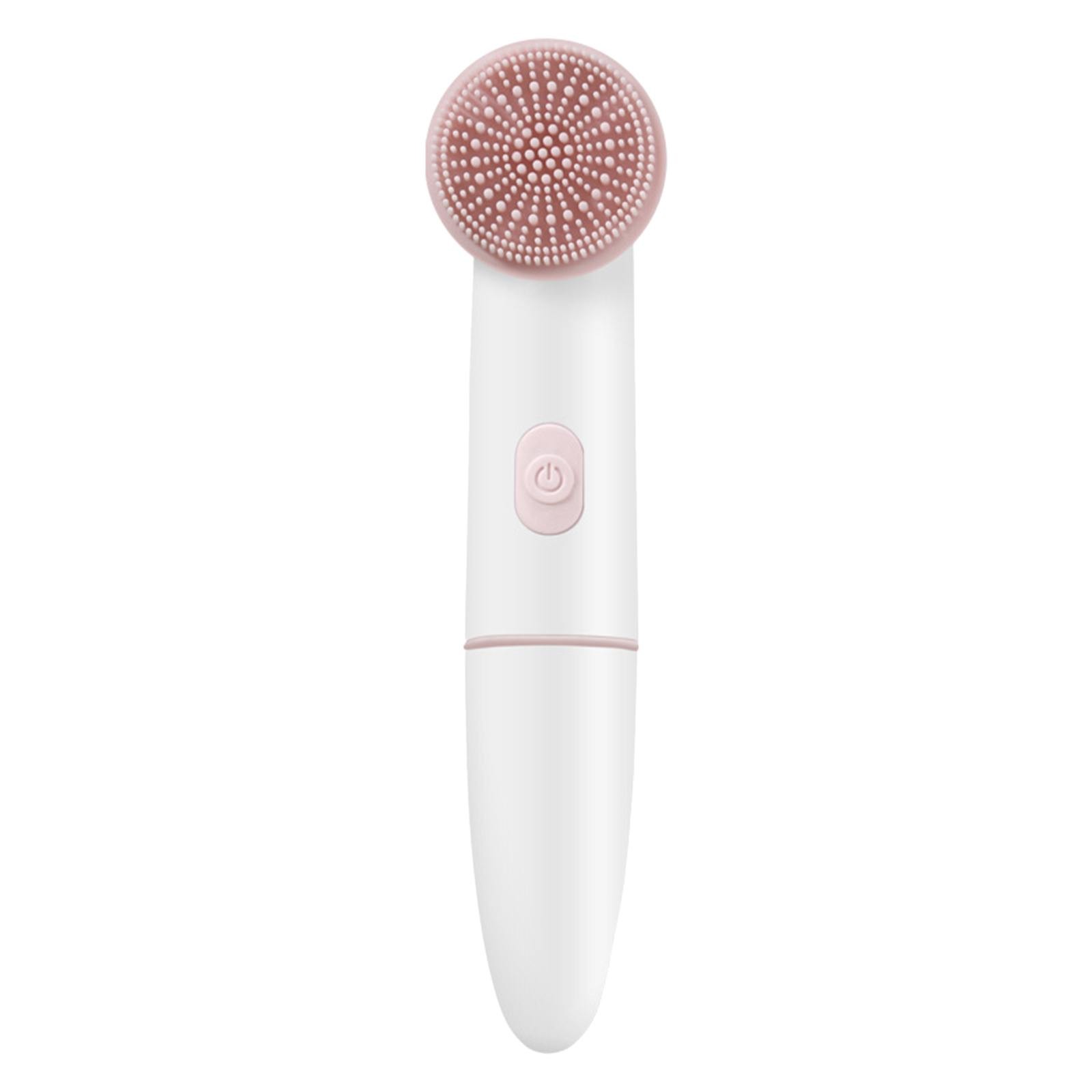 Beauty Tools Big Price Cuts! Kitecy Multifunctional 2 in 1 Electric Silicone Facial Cleanser Washing Brush Cleaner, 1* Facial Cleansing Kit, Pink One Size Beauty Equipment Price Reduction