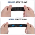 thumbnail image 3 of Non-Slip Elastic Band,1 3/16 Inch x 12 Yards Black Polyester Silicone Stretch Band, 3 of 6
