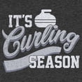 thumbnail image 2 of Boy's Lost Gods It’s Curling Season  Graphic Tee Charcoal Heather X Large, 2 of 5