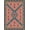 Pink, Pattern 12, variant on ODIKA 4'x6' Gray Beige Abstract Geometric Design Washable Area Rug Modern Minimalist Pattern Pet Friendly, Non-Shedding for Bedroom, Reading Nook