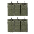 thumbnail image 1 of Uxcell Pochette Triple Ouverte Polyvalente Extérieure Résistante à l'Abrasion Imperméable Vert Foncé, 1 of 6