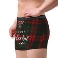 thumbnail image 4 of Kll Wonderful Time Christmas Men'S Cotton Boxer Briefs Underwear-Medium, 4 of 9