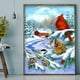 thumbnail image 1 of Cuadros Decorativos 5D Rhinestone Snowy Bird Art Full Round Drill Diamond Painting Set Decoración para el hogar Ndcxsfigh Nuevos Originales, 1 of 9