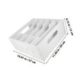 thumbnail image 4 of BRIGHTFUFU Cash Drawer Tray Cash Organizer Tray Foam Sheet Rectangular Multi Grid Design 1Set, 4 of 8