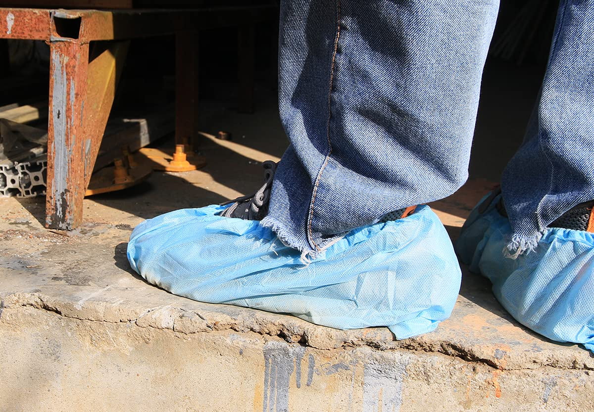 Hyper Tough Slip Resistant Shoe Covers, 24 Count
