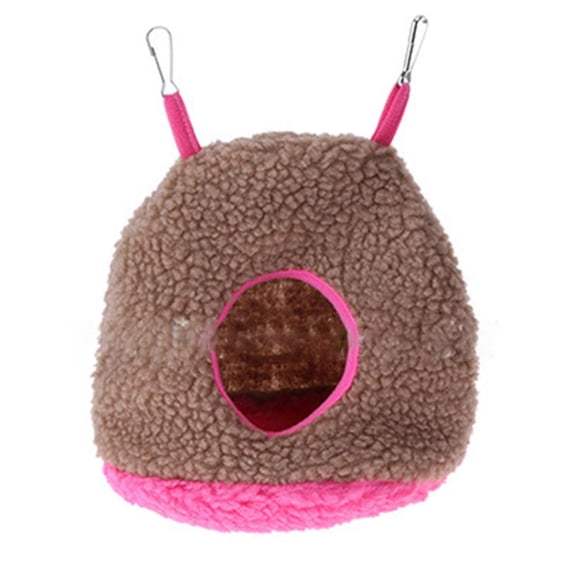 comerut Warm Bird Nest Breathable Keep Warm Pets Supplies Small Pet Hanging Swing Bed for Bird