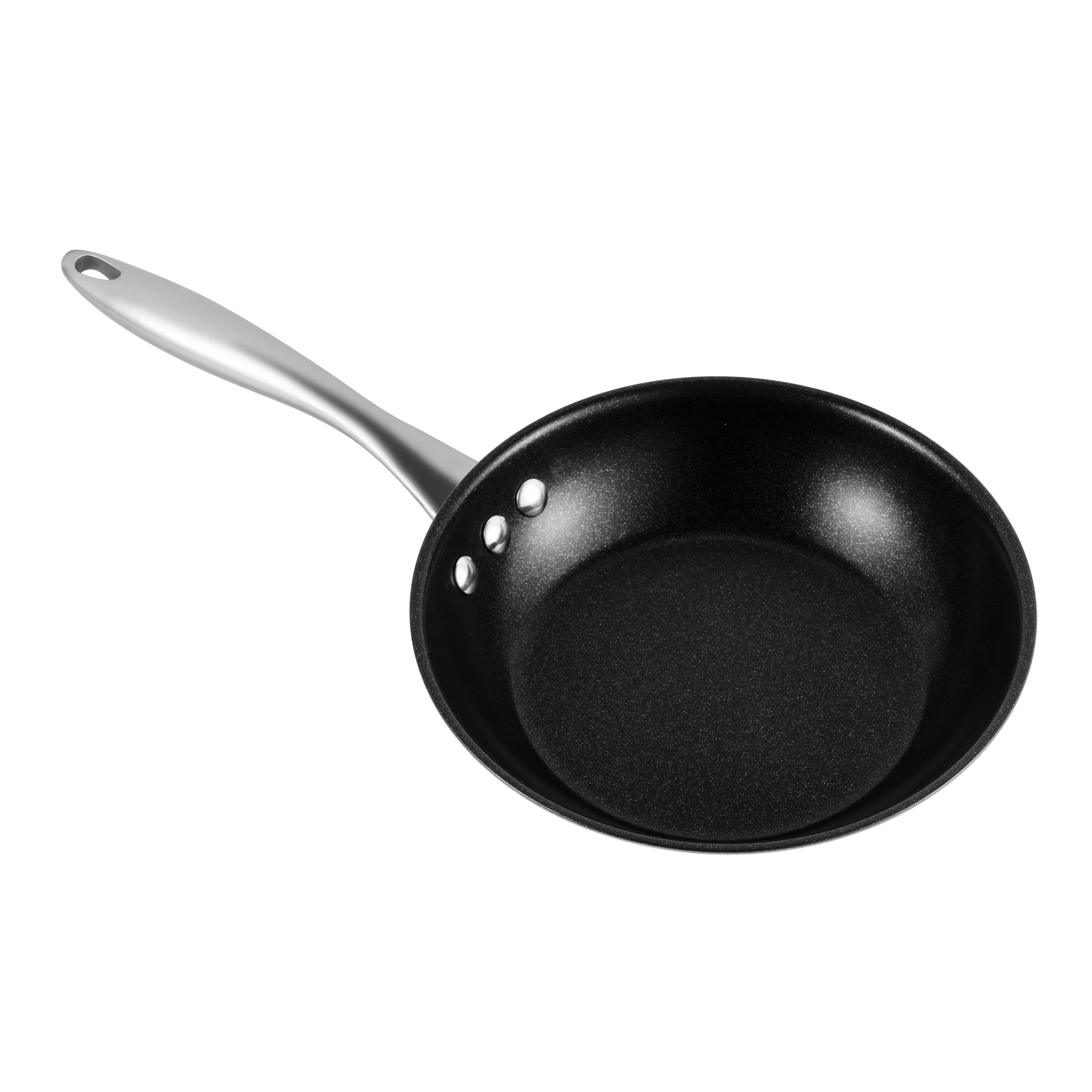  10 (26 cm) Stainless Steel Pan by Ozeri with ETERNA, a 100%  PFOA and APEO-Free Non-Stick Coating: Home & Kitchen
