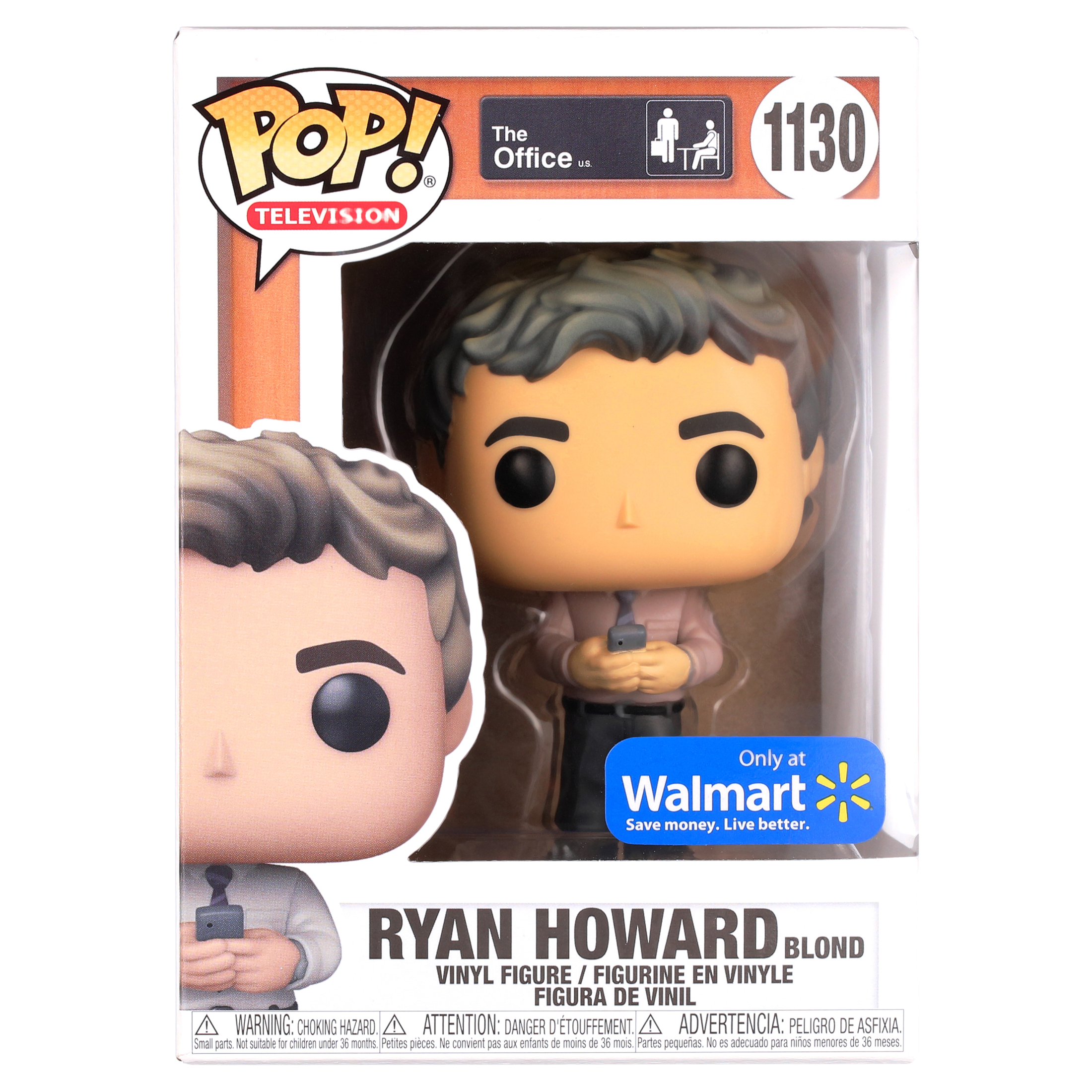 Funko POP! TV: The Office - Ryan Howard (Blonde) - Walmart Exclusive #1130 - image 2 of 8